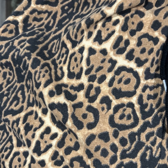 Leopard Wide Leg Sweatpants - Picture 5 of 9